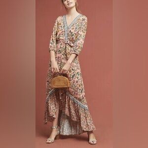 Farm Rio x Anthropologie Clara Wrap Dress